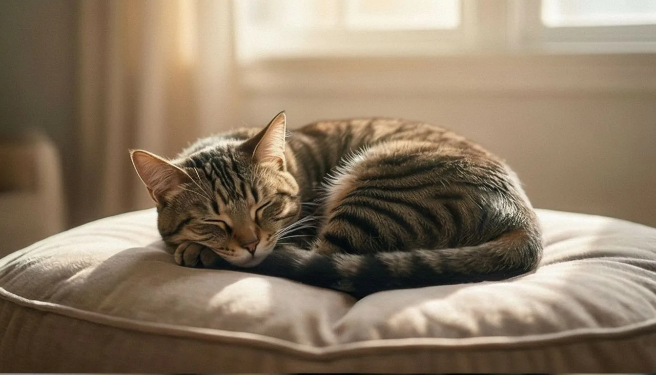 Imagine a small, rhythmic motor humming deep within a tabby’s chest. For centuri