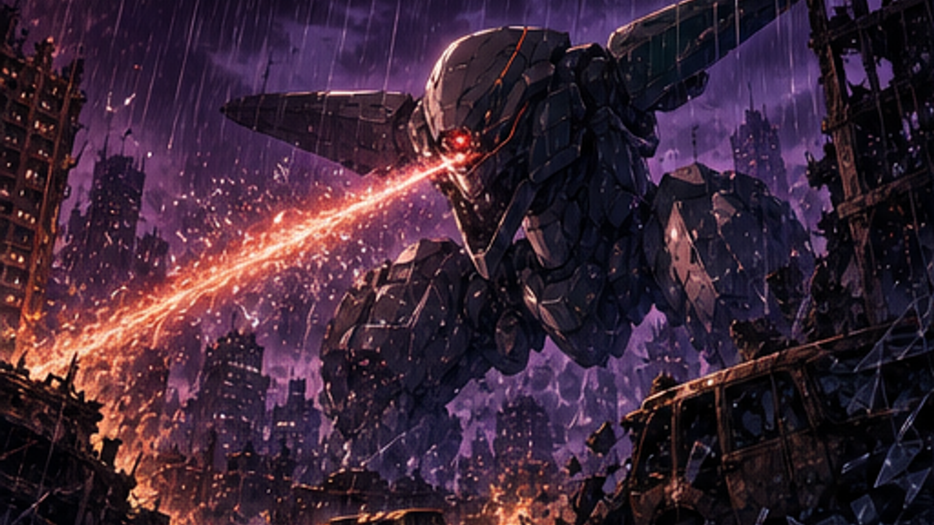 Metal Gear Rising: Revengeance – The Metal Gear Ray Fight
The Arrival
The sky ov