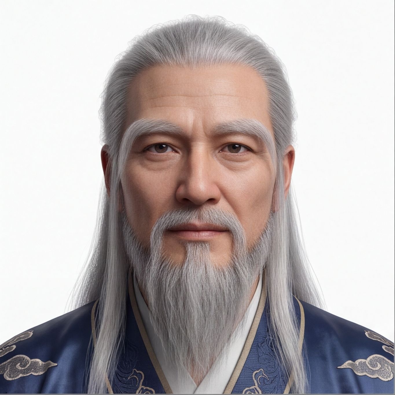 白髮道袍師父